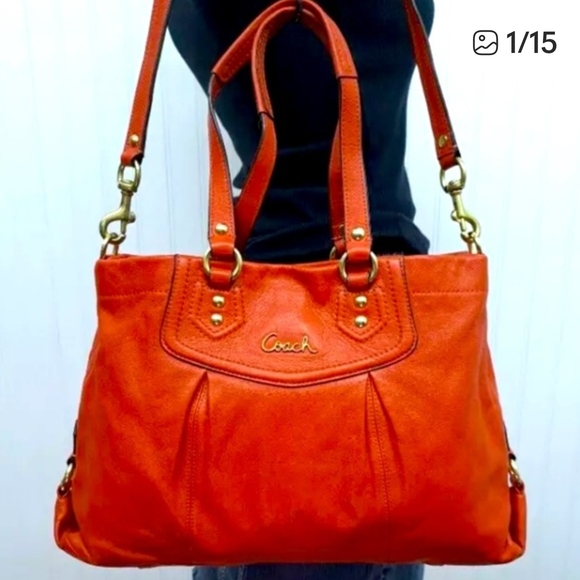 Coach Handbags - Coach Orange Women's Bag